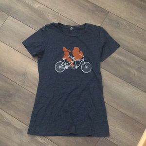 Navy blue Michigan tee